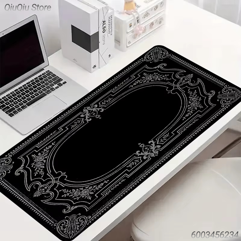 Vintage Gaming Accessories - Vintage Baroque Floral Frame XXL Mouse