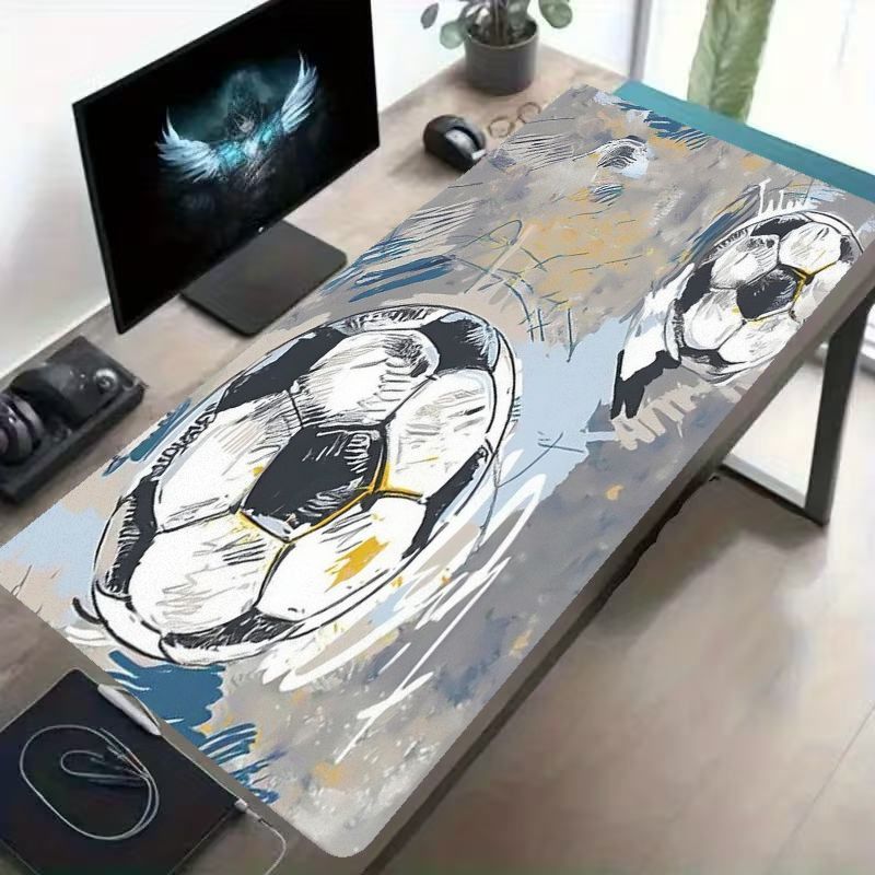 Gaming Accessories Brands - Brand Creative Colorful Soccer Art Iron