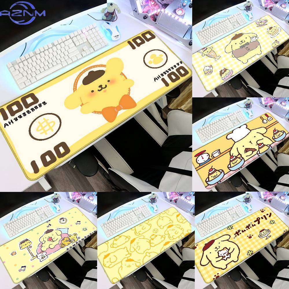 Gaming Accessories Table - Cute P-Pompompurin Mouse Pad Rubber Thicken