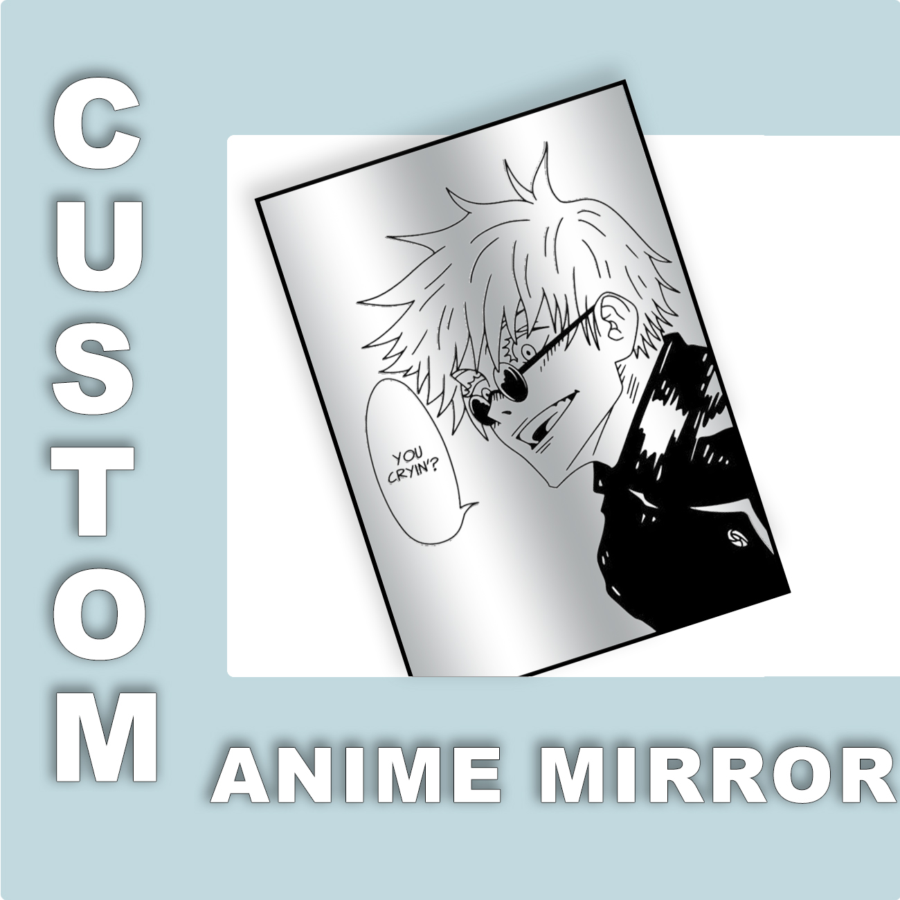 Custom Design Anime Mirror Vin - огляд і ціна Vintage Gaming Accessories