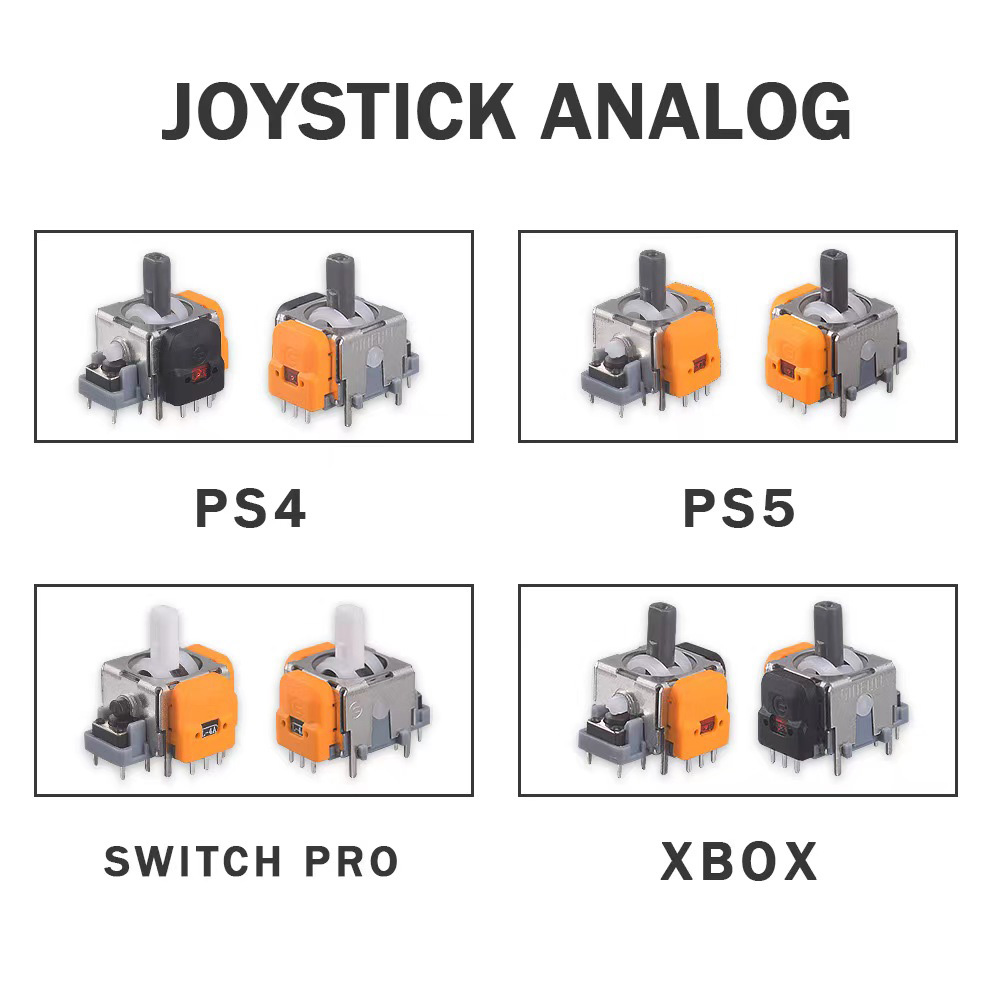 2/10PCS Hall Electromagnetic J - огляд і ціна Gaming Accessories Xbox