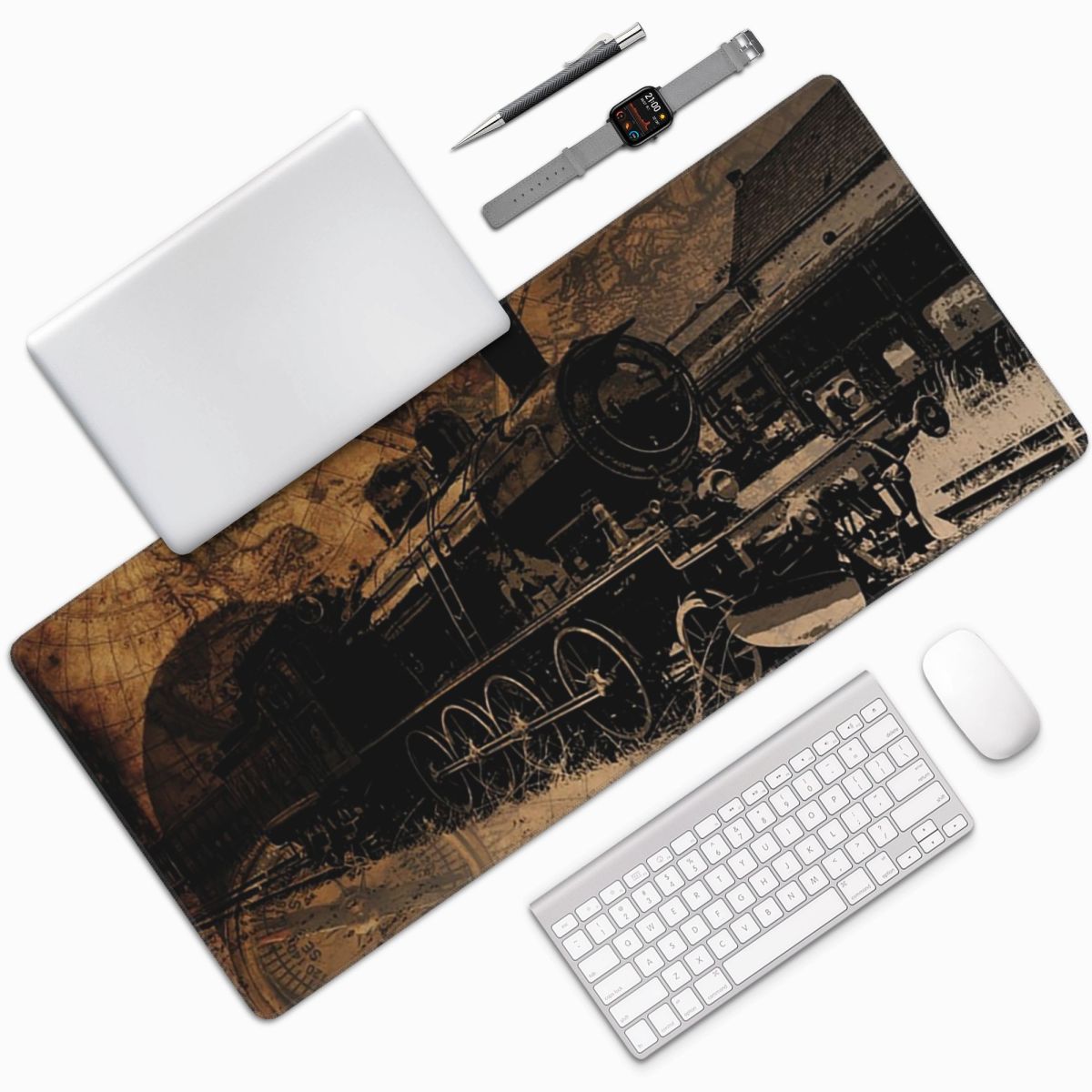 Large Mouse Pad Vintage Steam  - огляд і ціна Vintage Gaming Accessories