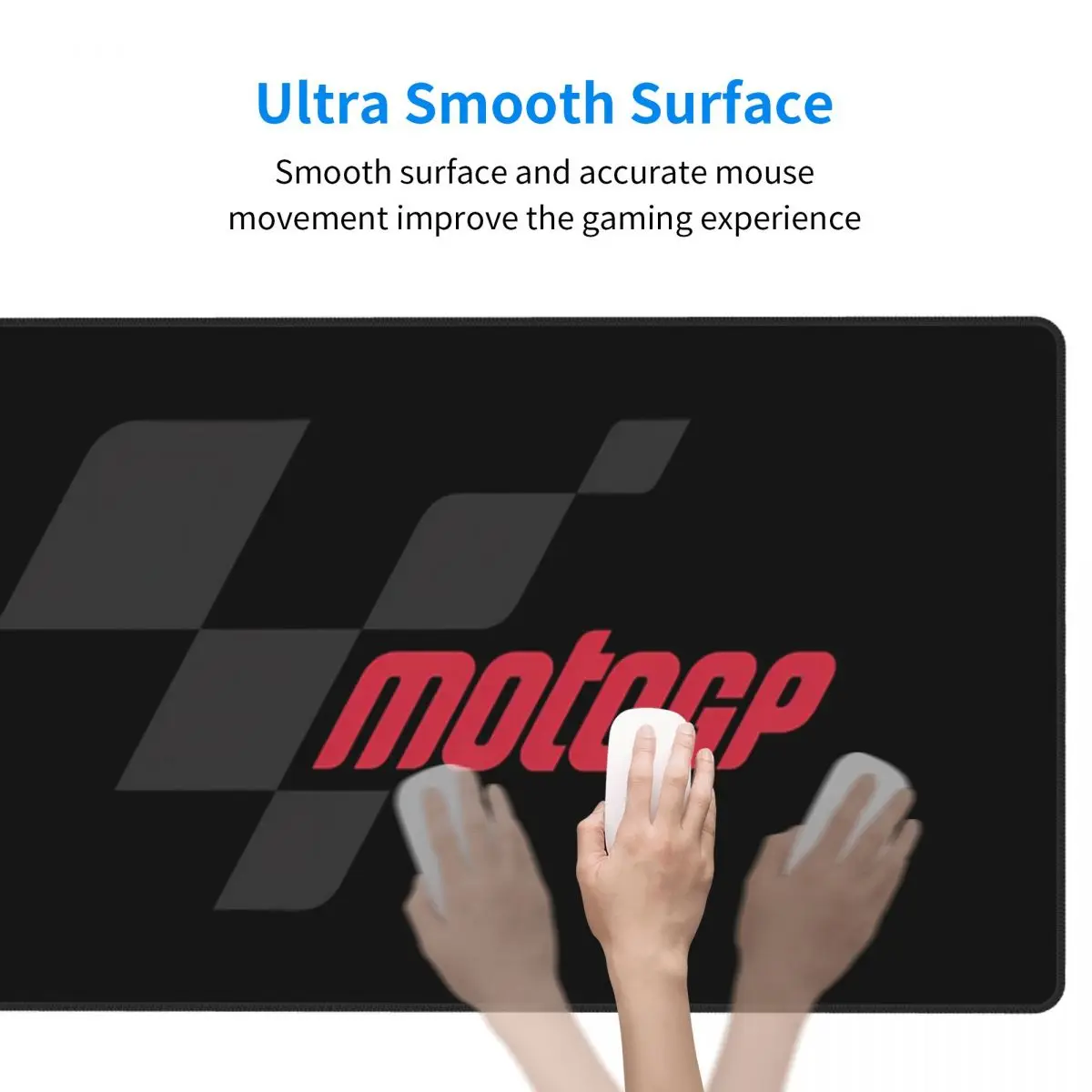 Large Mouse Pad Moto GP Logo E - огляд і ціна Pc Gaming Essentials Accessories