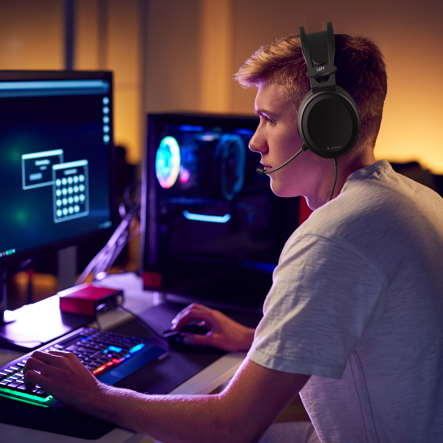 NUBWO Wired Over Ear Gaming He - огляд і ціна Venom Gaming Accessories