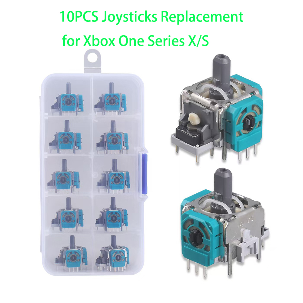 10pcs Replacement 3D Analog Jo - огляд і ціна Gaming Accessories Xbox