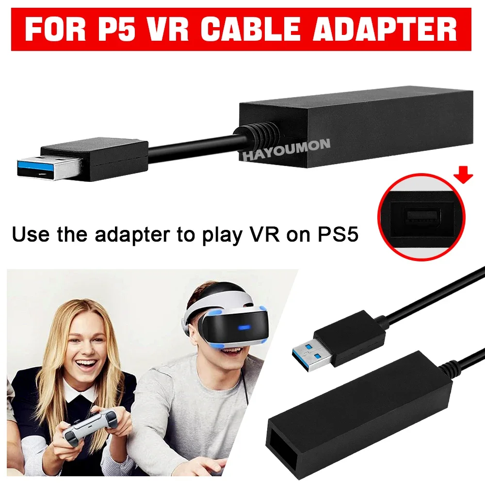 For PS5 VR Cable Adapter For P - огляд і ціна Gaming Accessories Console