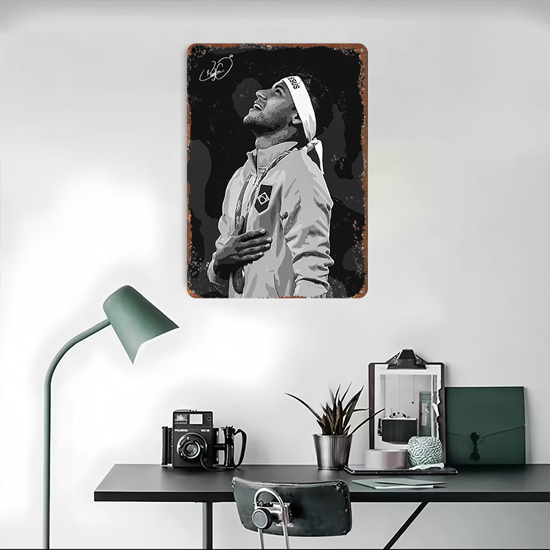 Neymar Jr. Portrait Poster Cus - огляд і ціна Vintage Gaming Accessories