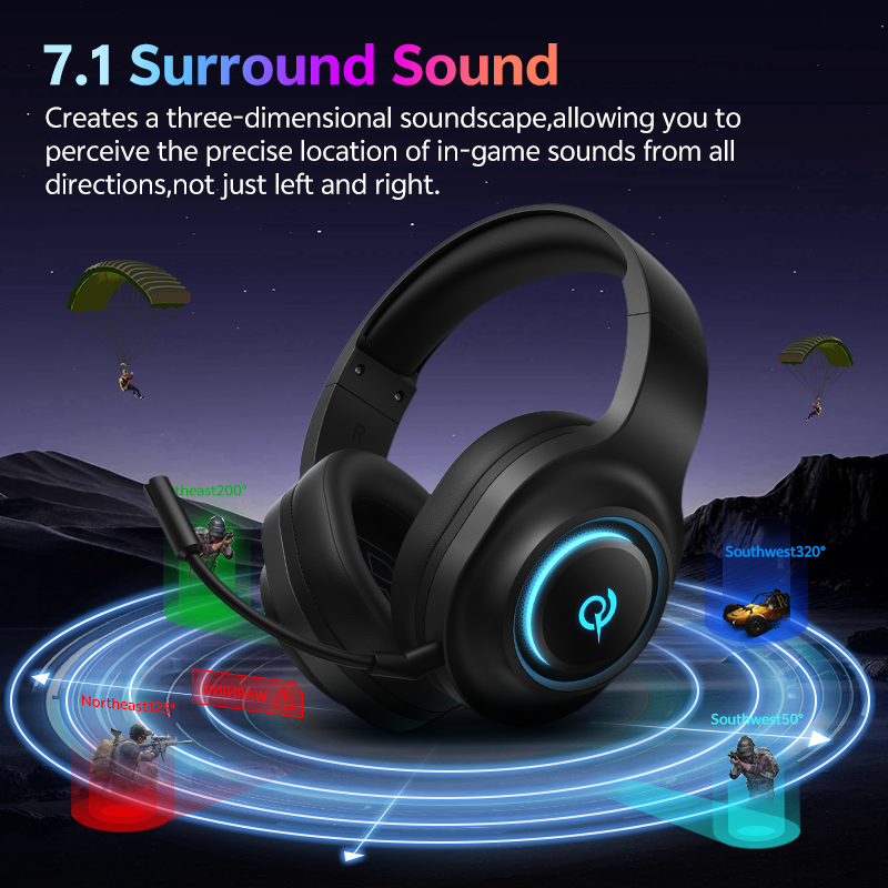 QCY Heroad V200 Gaming Headset - огляд і ціна Venom Gaming Accessories