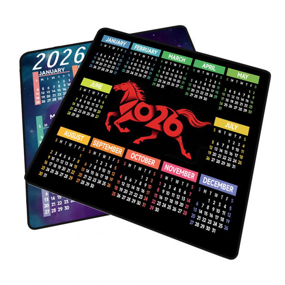 2026 Calendar Mouse Pad Waterp - огляд і ціна Gaming Home Accessories