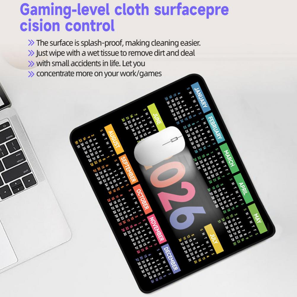 2026 Calendar Mouse Pad Waterp - огляд і ціна Gaming Home Accessories