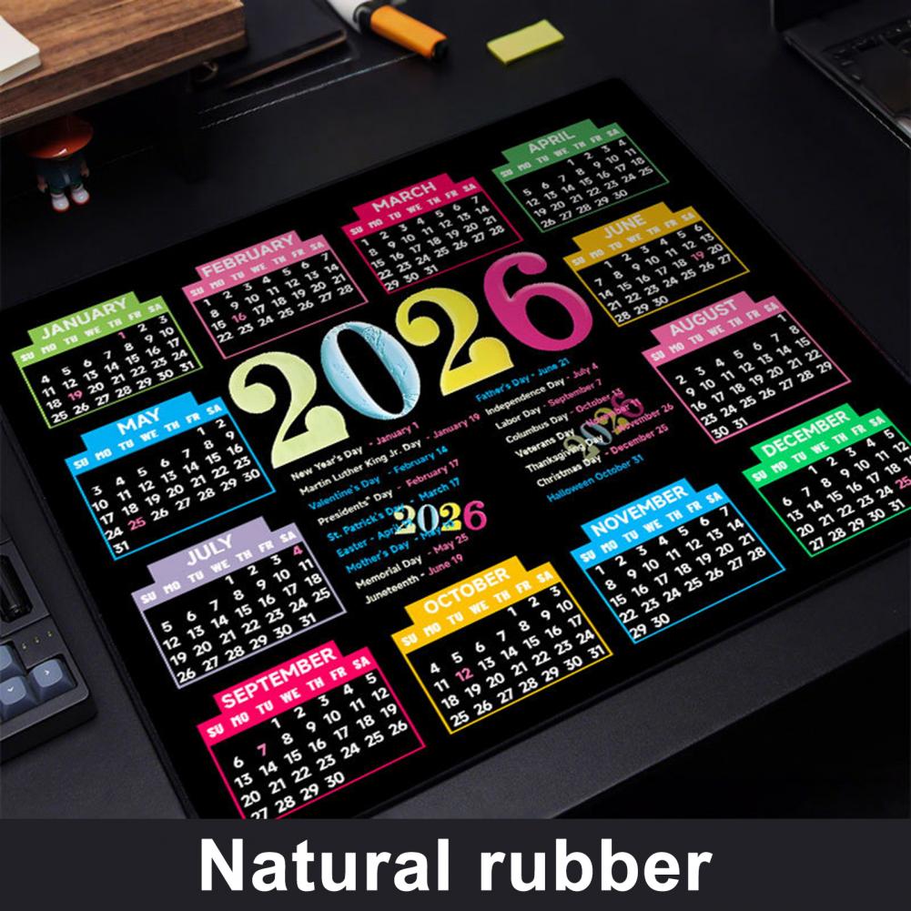 2026 Calendar Mouse Pad Waterp - огляд і ціна Gaming Home Accessories