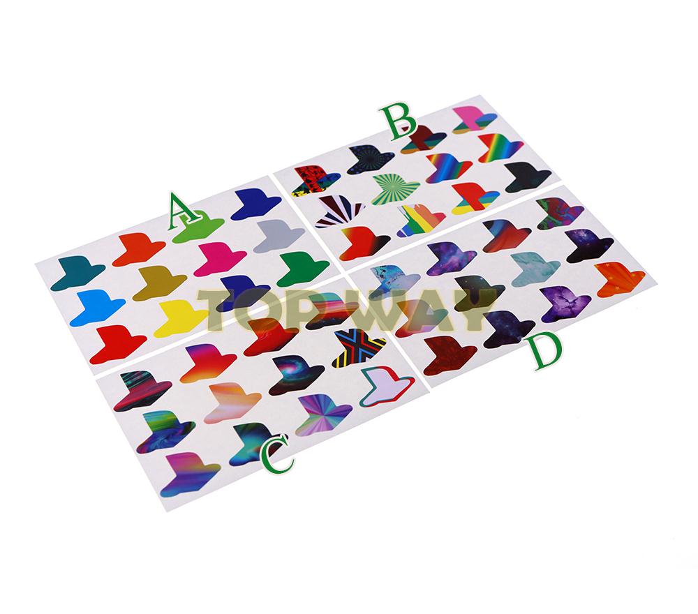 12pcs/Lot Colorful Lo go Skin  - огляд і ціна Gaming Handheld Accessories