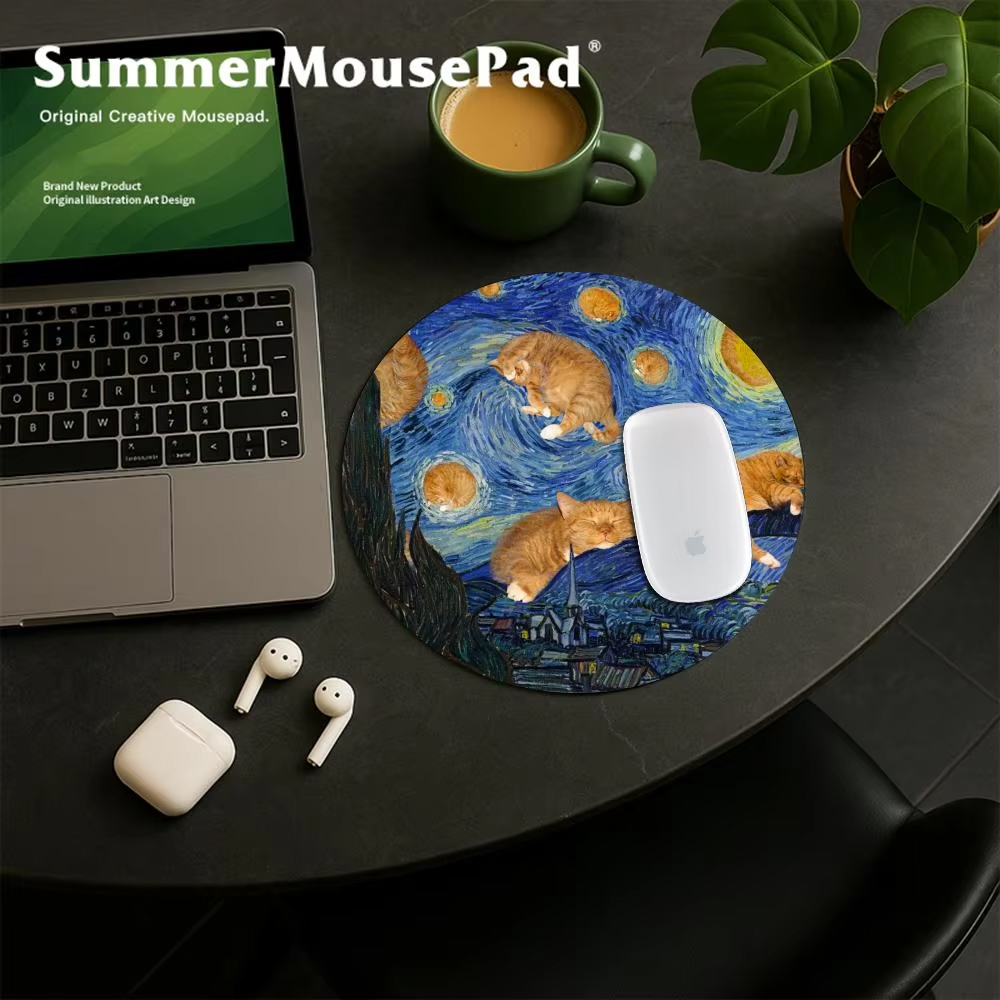 Cute Cats Mouse Pad Vintage St - огляд і ціна Vintage Gaming Accessories