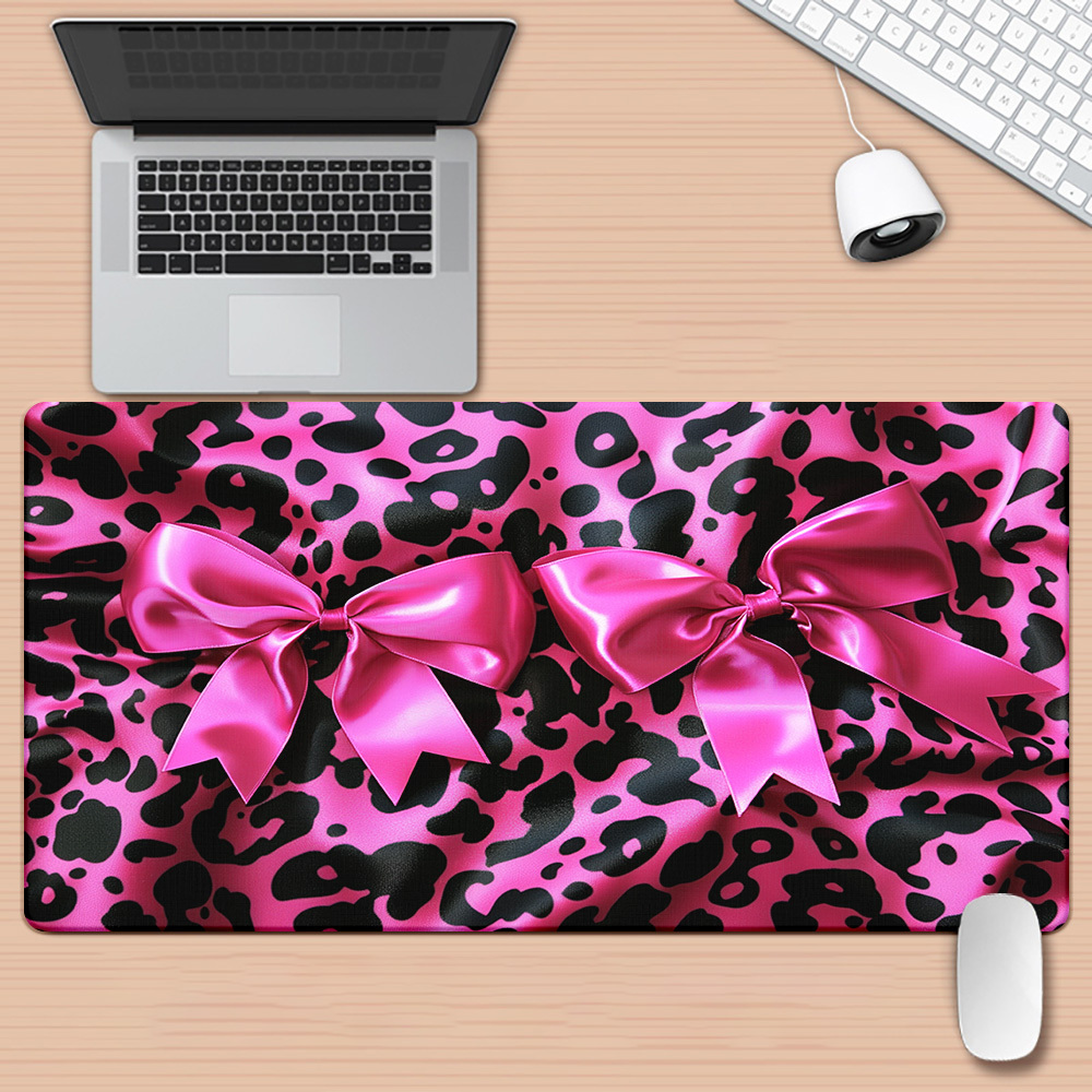 Brand Pink Leopard Bow Mousepa - огляд і ціна Gaming Accessories Brands