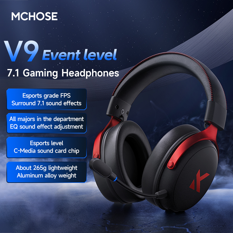 MCHOSE V9 Pro 2 Headset with M - огляд і ціна Venom Gaming Accessories