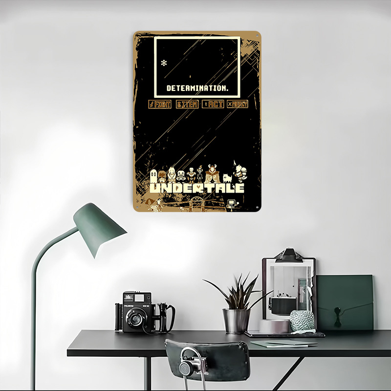 Undertale Metal Poster Custom  - огляд і ціна Vintage Gaming Accessories